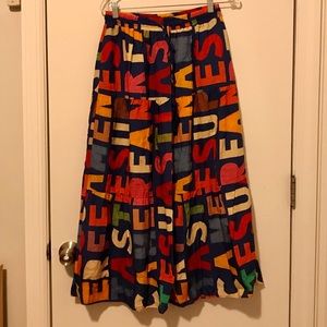 Farm Rio by Anthropologie maxi skirt. NWT